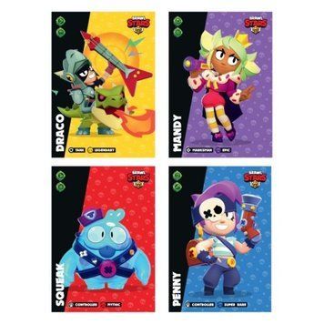 10 Pack Brawl Stars 2025 Panini Cards 4143844501992 фото