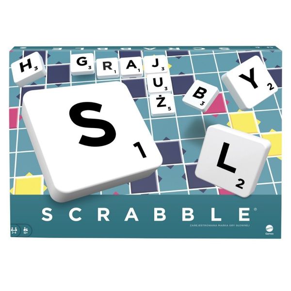 Mattel Scrabble Original (Y9616) 3322377 фото