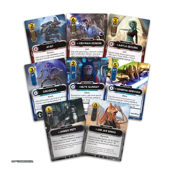 Star Wars: The Deckbuilding Game - Clone Wars (польське видання) 2922025 фото