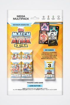 Mega Multipack Match Attax Extra 2025|26 Football Cards 5053307078796 фото