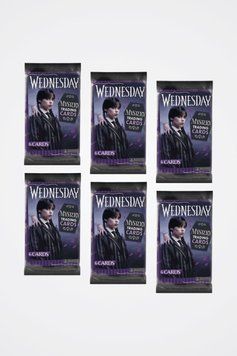BOX Sachets 24 pcs Wednesday Panini Cards 8051708007428 фото