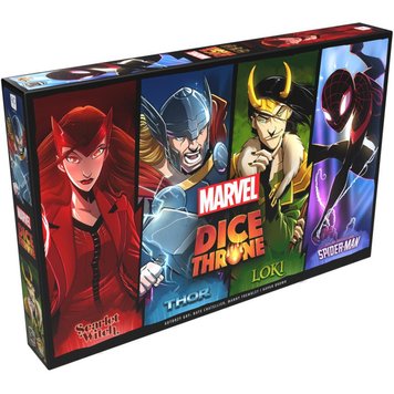 Dice Throne Marvel: Box 1 (Scarlet Witch, Thor, Loki, Spider-Man) 4505038 фото