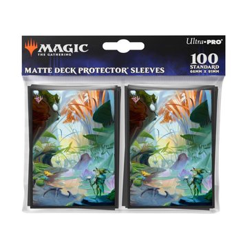 UP - Bloomburrow 100ct Deck Protector Sleeves B для Magic: The Gathering (100 рукавів) 1694934 фото