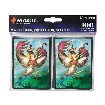 UP &mdash; Защитные рукава для колоды Bloomburrow 100 карат B для Magic: The Gathering (100 рукавов) 1694934 фото
