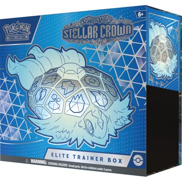 Pokémon TCG: Stellar Crown - Elite Trainer Box 4044246 фото