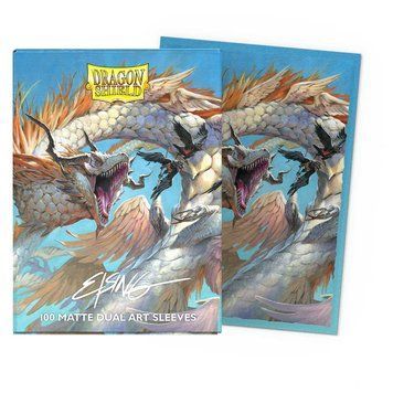 Dragon Shield стандартного размера, матовые двойные рукава с рисунком &mdash; Ejsingandr (100 рукавов) 2882177 фото