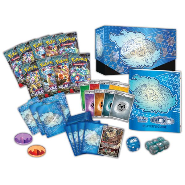 Pokémon TCG: Stellar Crown - Elite Trainer Box 4044246 фото