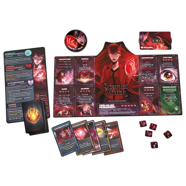 Dice Throne Marvel: Box 1 (Scarlet Witch, Thor, Loki, Spider-Man) 4505038 фото