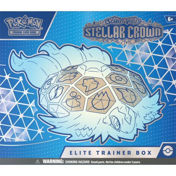 Pokémon TCG: Stellar Crown - Elite Trainer Box 4044246 фото