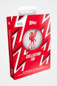 Liverpool 2025|26 Topps Football Cards Tin 5053307076815 фото