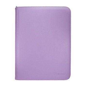 Ultra Pro: Vivid 9-Pocket Zippered PRO-Binder Card Album - Purple Portfolio 9PKT 3182223 фото