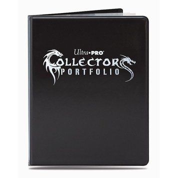 Ultra Pro: 9-Pocket Collectors Portfolio Black (9PKT album) Black 1348834 фото