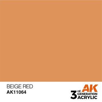 AK Interactive 3G Acrylic Beige Red 17ml 2739073 фото