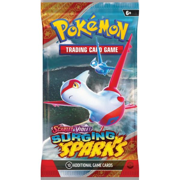 Pokémon TCG: Scarlet & Violet - Surging Sparks - Booster pack 3022386 фото