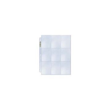 UP - Platinum 9-Pocket Pages (11 Hole) - Ultra Pro 9-Pocket Binder Page 1480323 фото