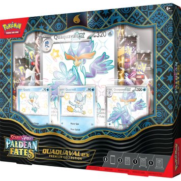 Pokemon TCG: Paldean Fates - Premium Collection Quaquaval ex 2728649 фото