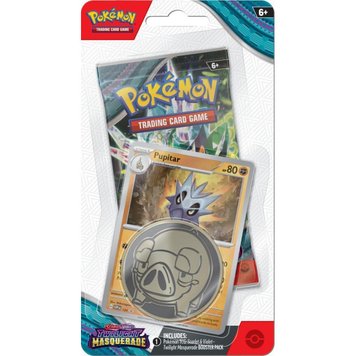 Pokémon TCG: Twilight Masquerade - Checklane Blister Pupitar 2205634 фото