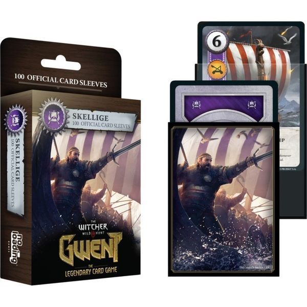 Gwent: The Legendary Card Game - Sleeves - Skellige (Gwint) 3419903 фото