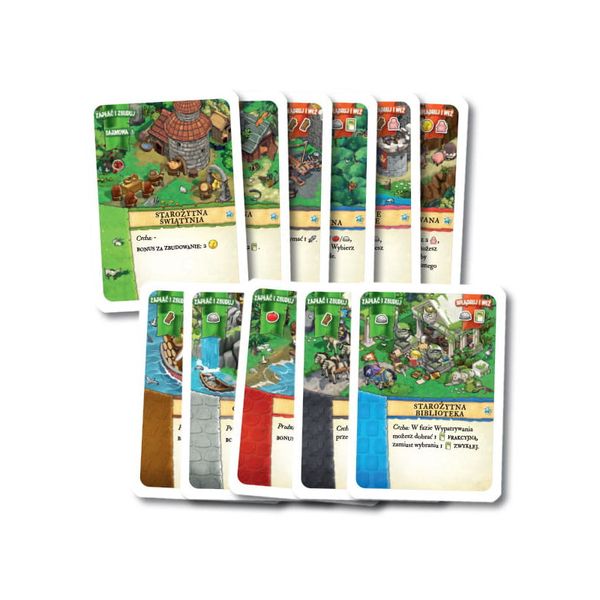 Settlers Rise of an Empire: Extra Common Cards - Set of 2, Mini Expansion 2160170 фото