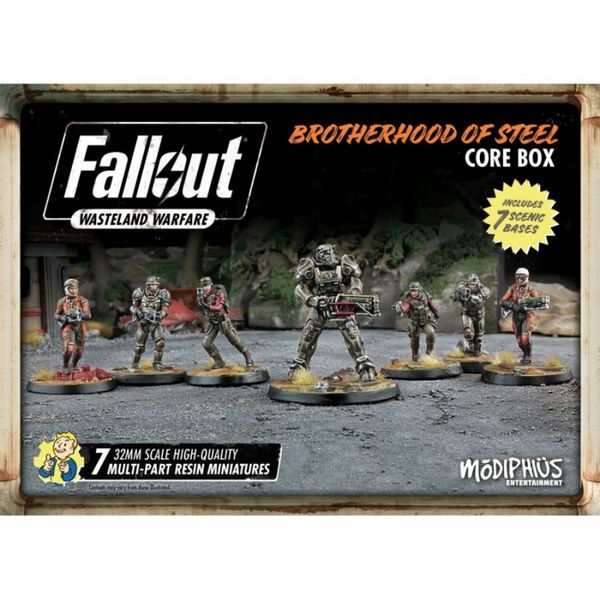 Fallout: Wasteland Warfare - Brotherhood of Steel Core Box 3301606 фото