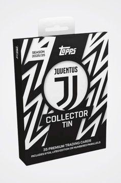 Juventus 2025|26 Topps Football Cards Tin 5053307076808 фото