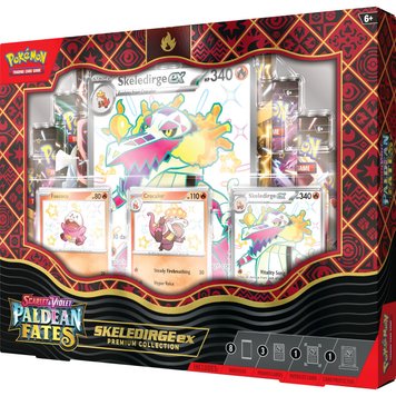 Pokemon TCG: Paldean Fates - Premium Collection Skeredirge ex 1403045 фото