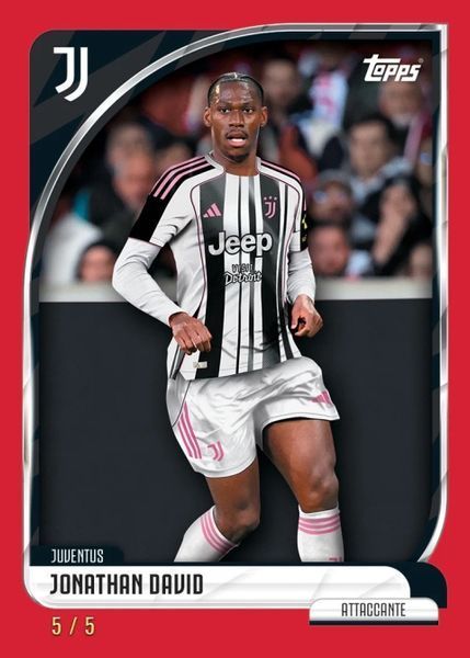 Juventus 2025|26 Topps Football Cards Tin 5053307076808 фото