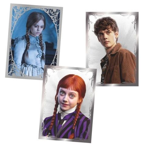 BOX Sachets 36 pcs. Wednesday Stickers Series 2 Panini 8051708028263 фото