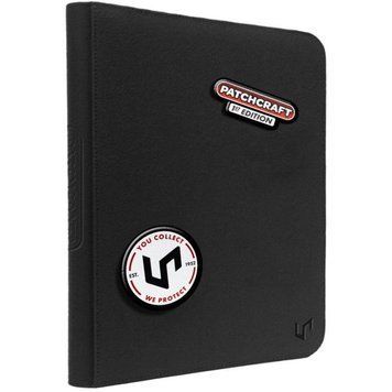 Ultr Pro: Patchcraft Zippered 9-Pocket PRO-Binder Black 1522854 фото