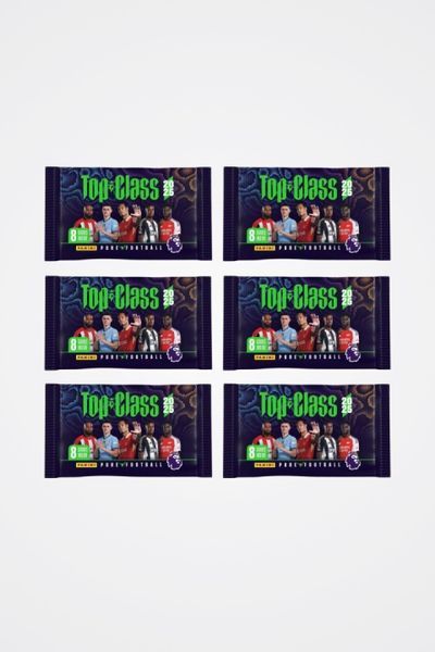 6-pack Premier League Top Class 2025 Football Cards 8051708023152 фото