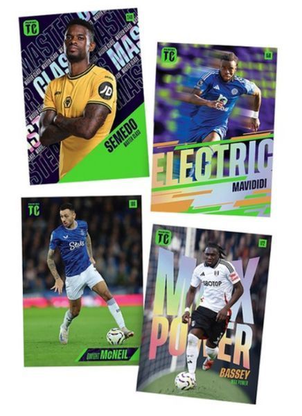 6-pack Premier League Top Class 2025 Football Cards 8051708023152 фото