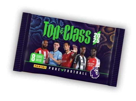 6-pack Premier League Top Class 2025 Football Cards 8051708023152 фото
