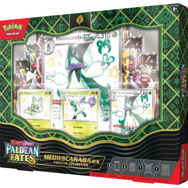 Pokemon TCG: Paldean Fates - Premium Collection Meowscarada ex 3212819 фото