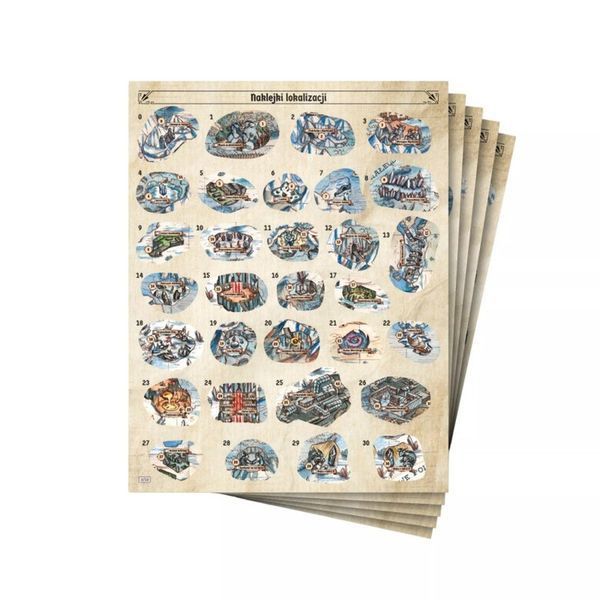 Frosthaven. Removable Sticker Set 1218838 фото