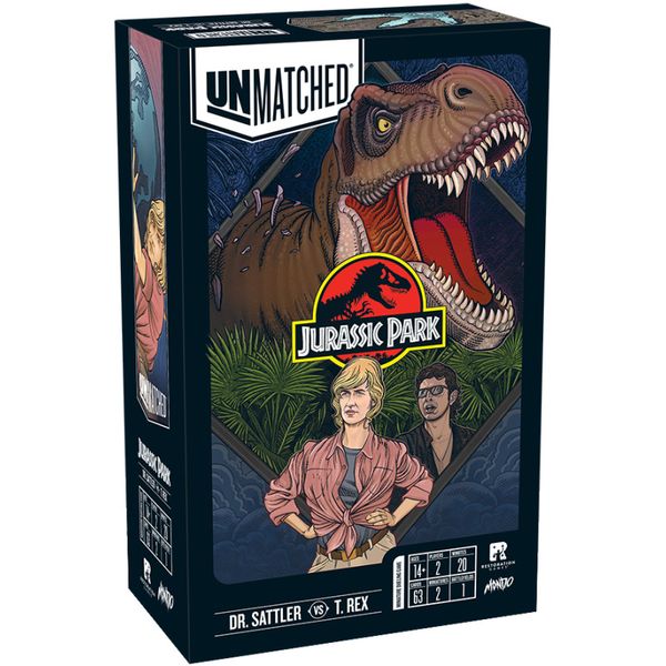 Unmatched: Jurassic Park - Dr. Sattler vs. T. Rex ENG 1927160 фото