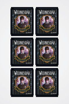 6-pack of Wednesday Stickers Series 1 Panini 8051708006612 фото