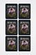 6-pack of Wednesday Stickers Series 1 Panini 8051708006612 фото 1