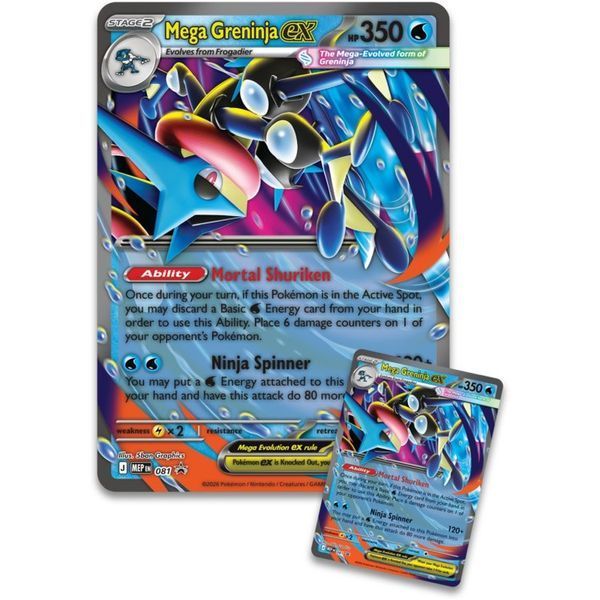 Pok&eacute;mon TCG: Mega Greninja ex Premium Collection 9537186 фото