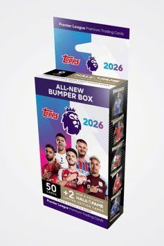 Bumper BOX Premier League 2026 Topps Football Cards 5053307087491 фото