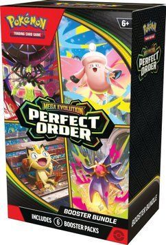 Pok&eacute;mon TCG: Mega Evolution - Perfect Order Booster Bundle (6 бустер) Perfect6 фото
