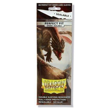 Стандартные герметичные рукава Dragon Shield Perfect Fit &mdash; дымчатый (100 шт.) 7160611 фото