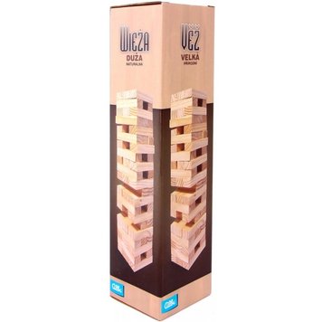 Jenga XL (натуральне дерево), вежа натуральна 4049985 фото