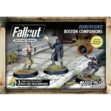 Fallout: Wasteland Warfare - Survivors Boston Companions 8714122 фото