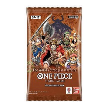 One Piece Card Game OP17 - The World's Strongest Warriors - Booster One Piece Card Game OP17 - The World's Strongest Warriors - Booster фото