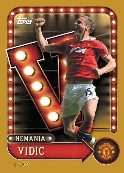 Manchester United 2025|26 Topps Football Cards Tin 5053307076839 фото