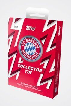 FC Bayern 2025|26 Topps Football Cards Tin 5053307076785 фото