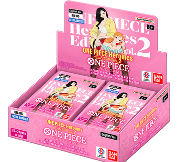 ONE PIECE Heroines Edition Vol. 2 [EB-05] Extra Booster Box One Piece Card Game EB-05 &ndash; Extra Booster Box фото