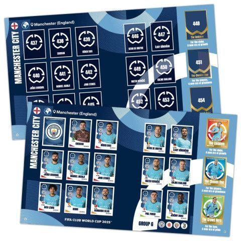 Panini FIFA Club World Cup 2025 Sticker Starter Set 8051708025040 фото