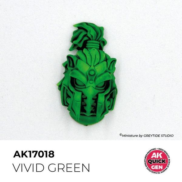 AK Interactive Quick Gen - Vivid Green 18ml 2890571 фото