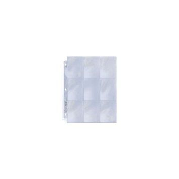 UP - Silver 9-Pocket Pages (11 Hole) 9-Pocket Binder Page 3308743 фото